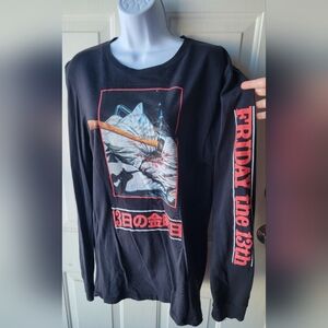 Friday The 13th Jason Long Sleeve Shirt Size Small